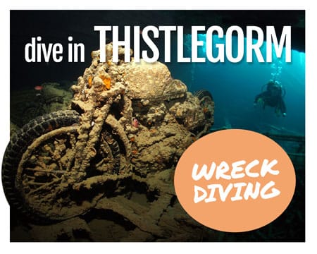 dive in Thistlegorm - wreck diving