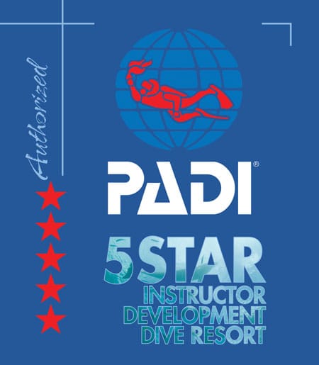 PADI 5 star instructor development dive resort